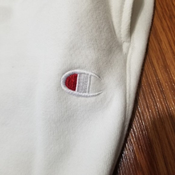 Champion Reverese Weave Jogger Sweatpants OffWhite - Picture 5 of 10